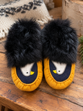 Handmade Children’s Moccasins – Size 10–12 Toddler