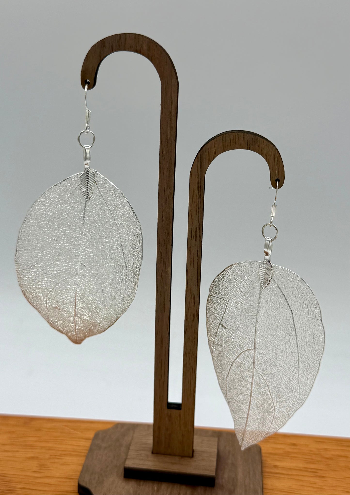 Real Leaf Earrings