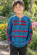 Little Trailblazer Ribbon Tunic -Size 8-10