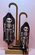 Bone Digger Beaded Earrings