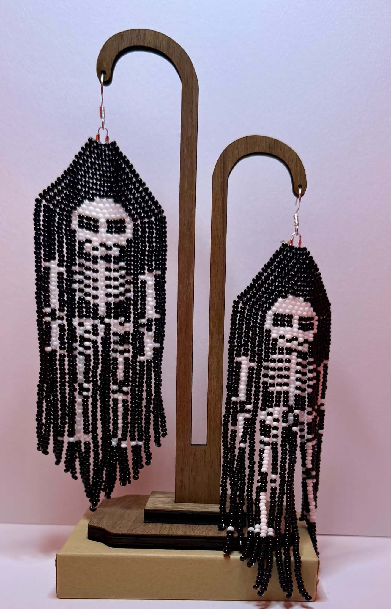 Bone Digger Beaded Earrings