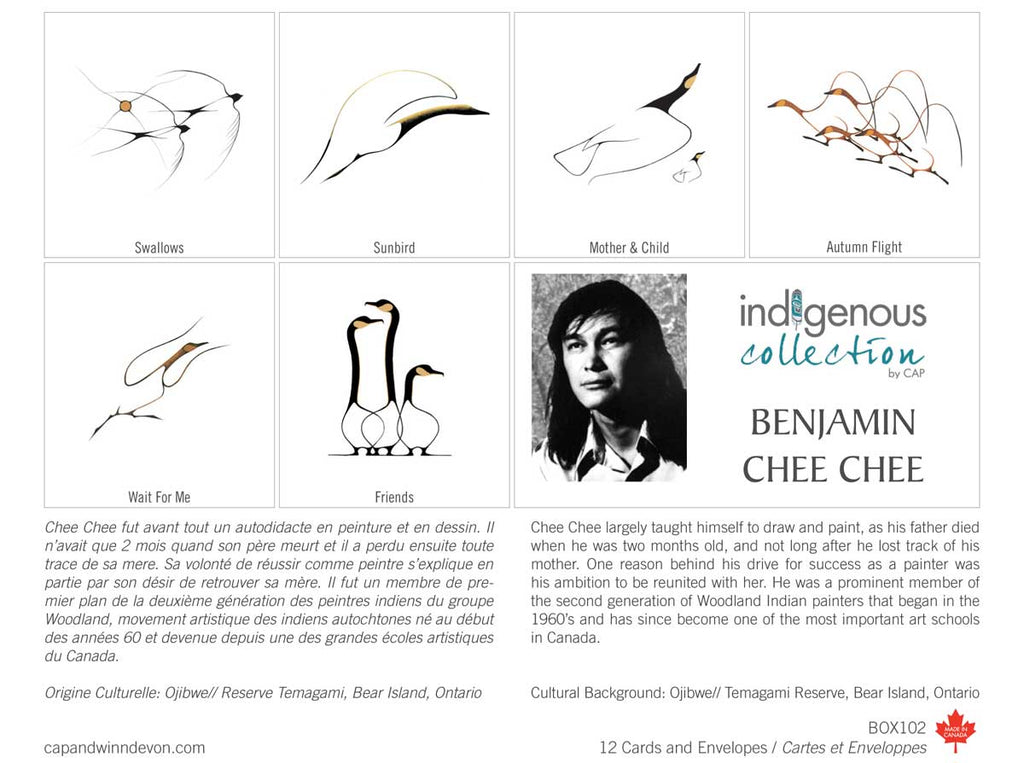 Benjamin Chee Chee Card Set image 1
