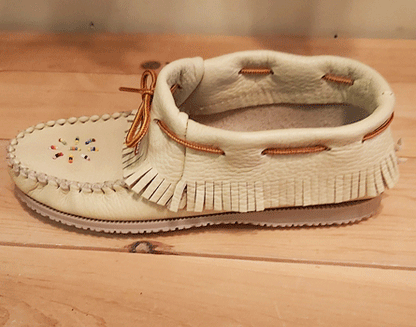 Ladies Cowhide Moccasins image 2