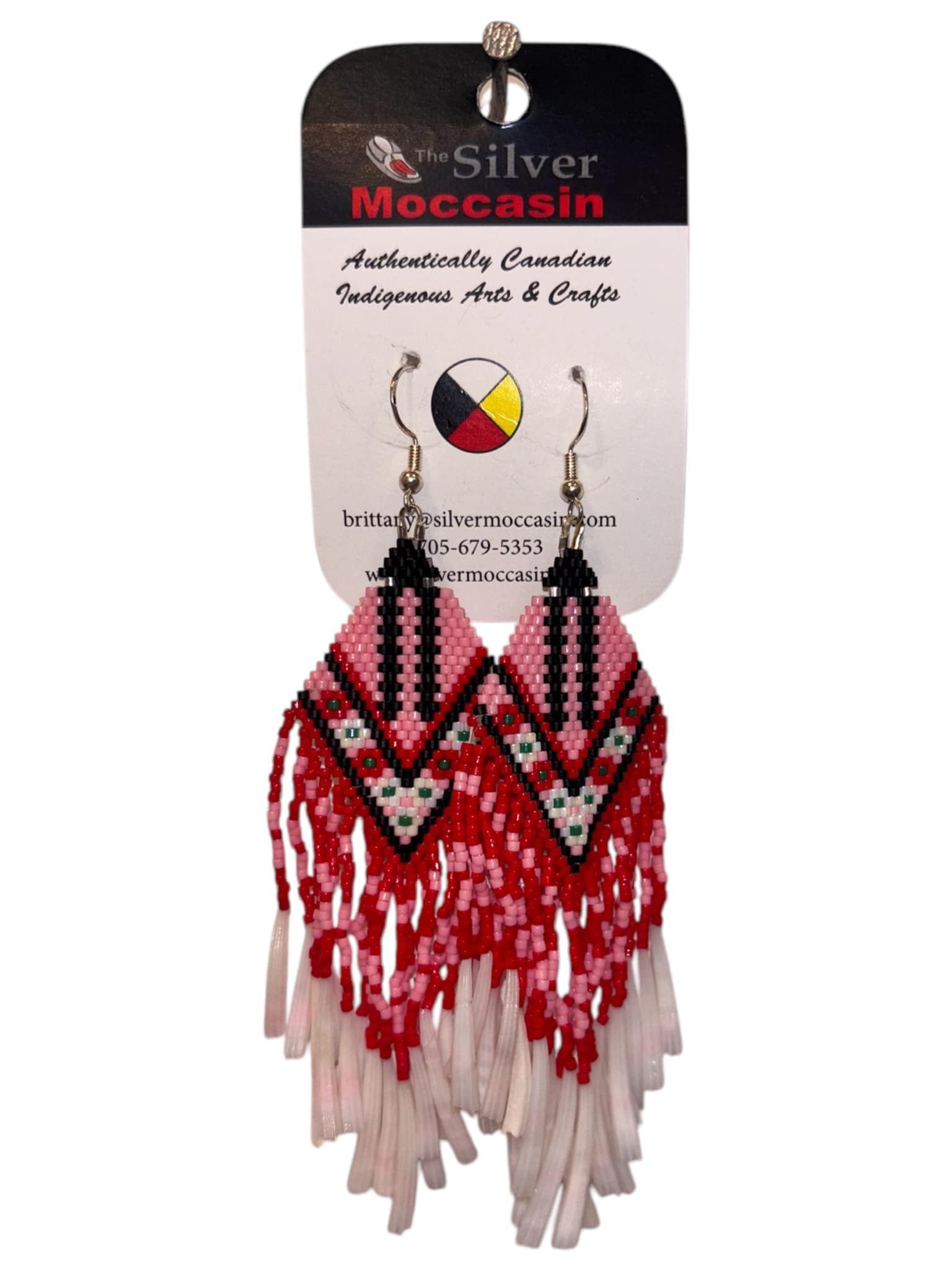 Beaded Fringe Earrings - 15 image