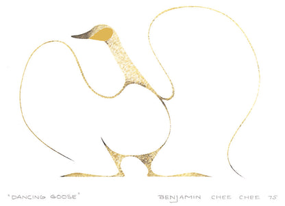 Benjamin Chee Chee Art Cards - Dancing Goose image