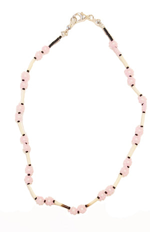 Pink Quill Necklace image 0