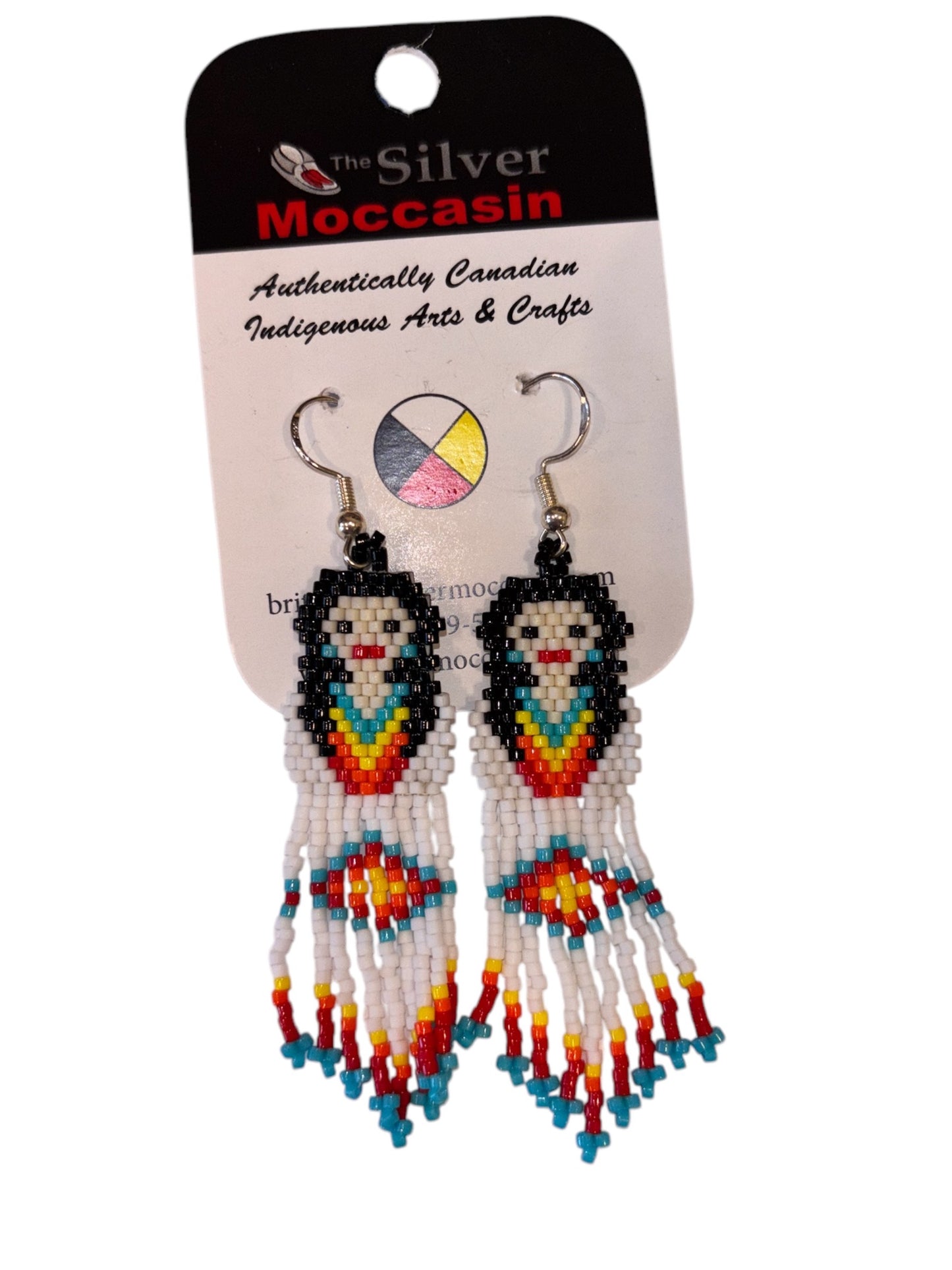 Beaded Fringe Earrings - 18 image