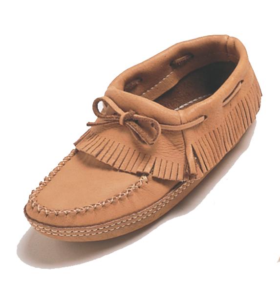 Mens Moosehide Ankle Moccasins image 0