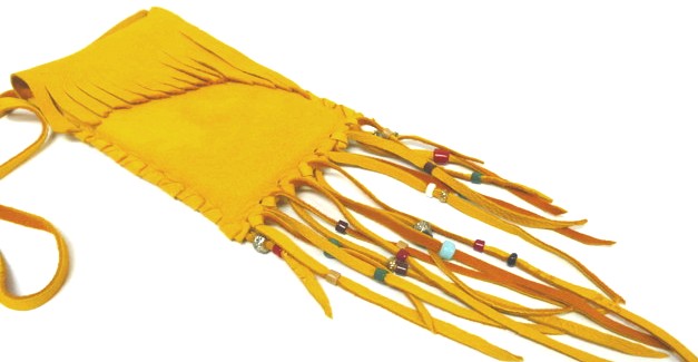Small Deerskin Bag - Tan image