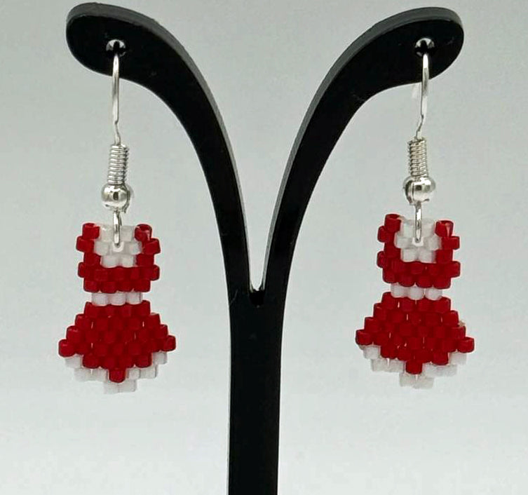 Beaded Fringe Earrings image 36