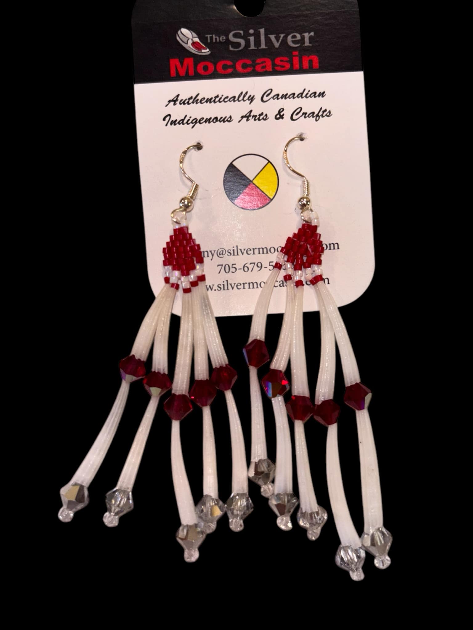 Beaded Fringe Earrings - 20 image