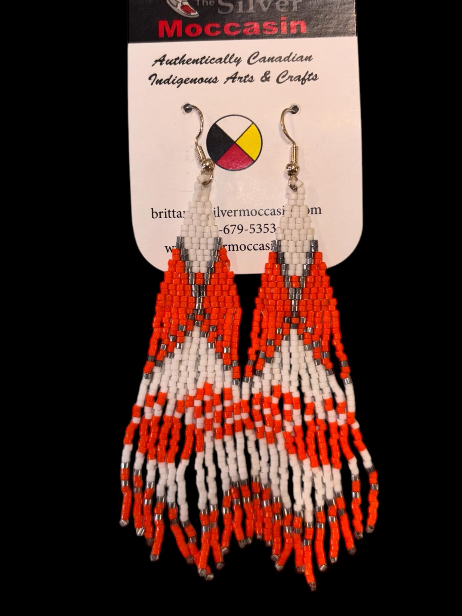 Beaded Fringe Earrings image 4