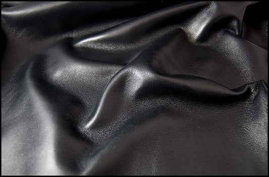 Black Lamb Leather image 0