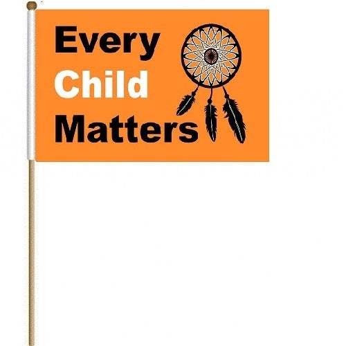 Every Child Matters Stick Flag image 0