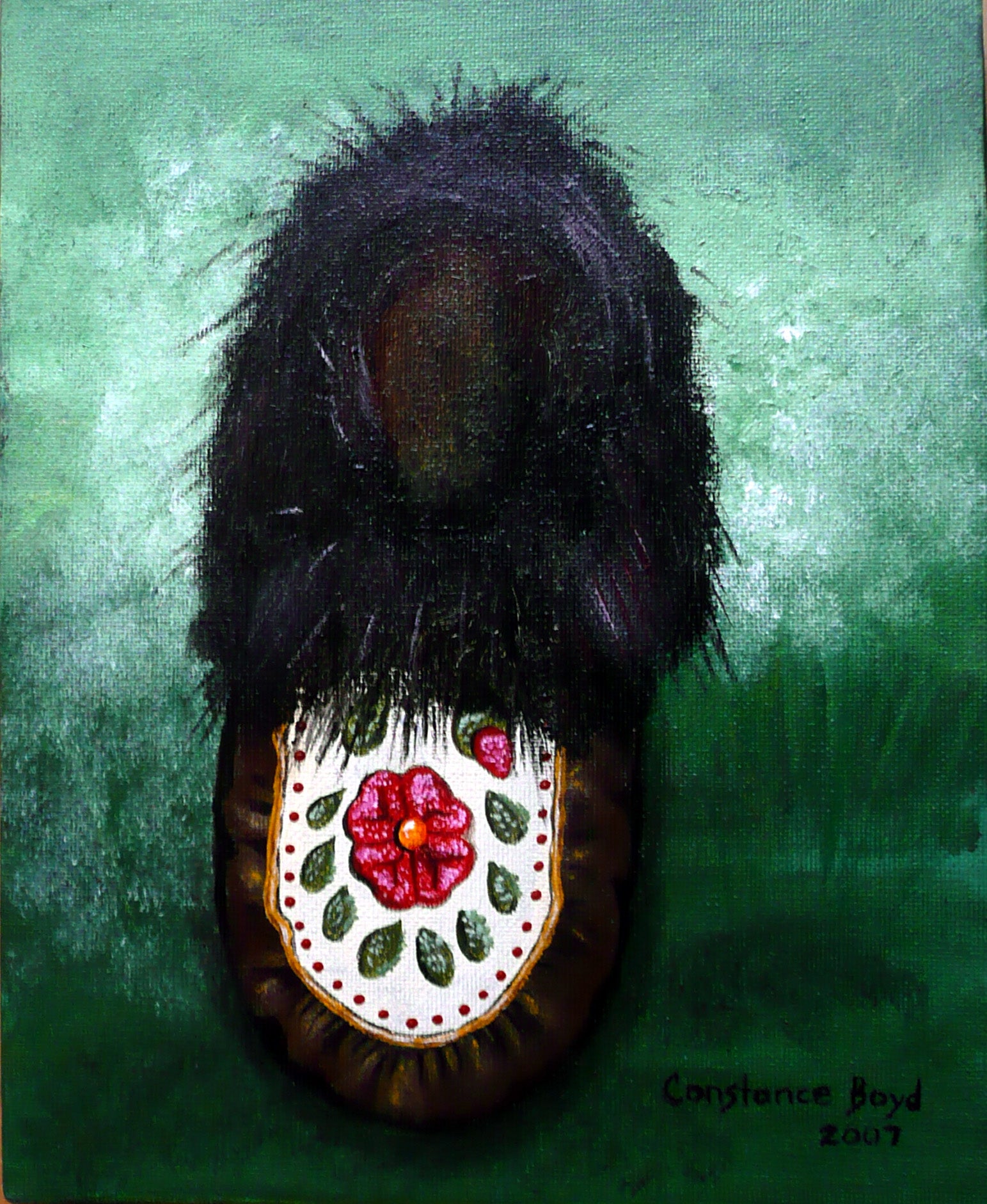 Constance Boyd Matted or Framed Prints - Moccasin image