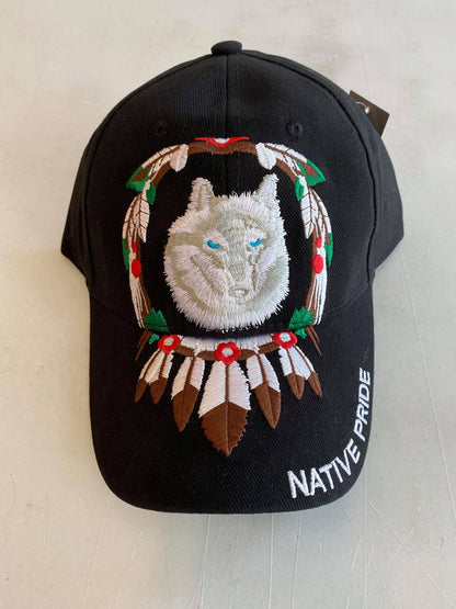 Ball Caps - Wolf/Black image